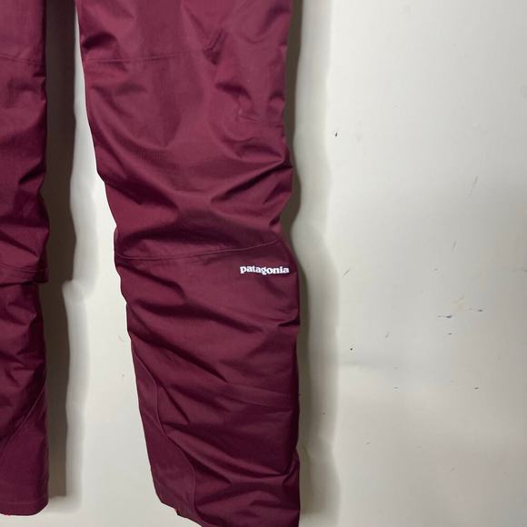 Patagonia Girl Ski Snowboard 68495 H2no Fully Insulated Snowbelle Pants sz XL 14 - Picture 9 of 9
